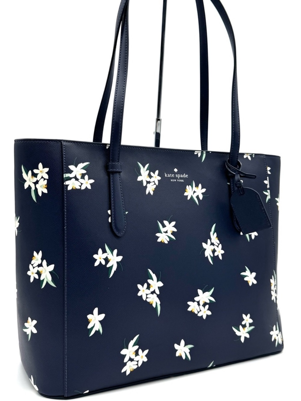 Kate Spade Schuyler Medium Tote Bag Navy Blue
